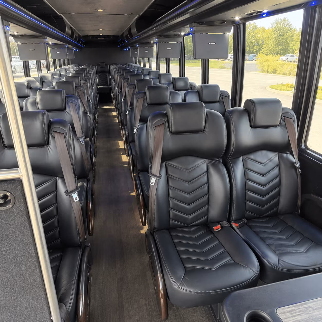 livermore 30 passenger minibus interior