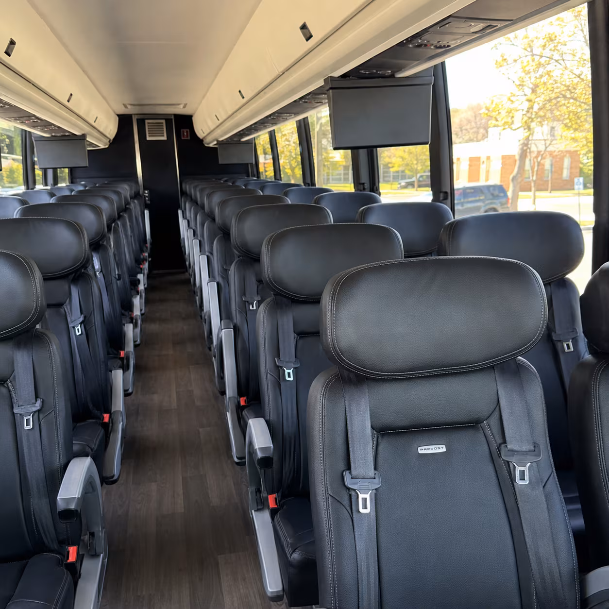 livermore charter bus inside