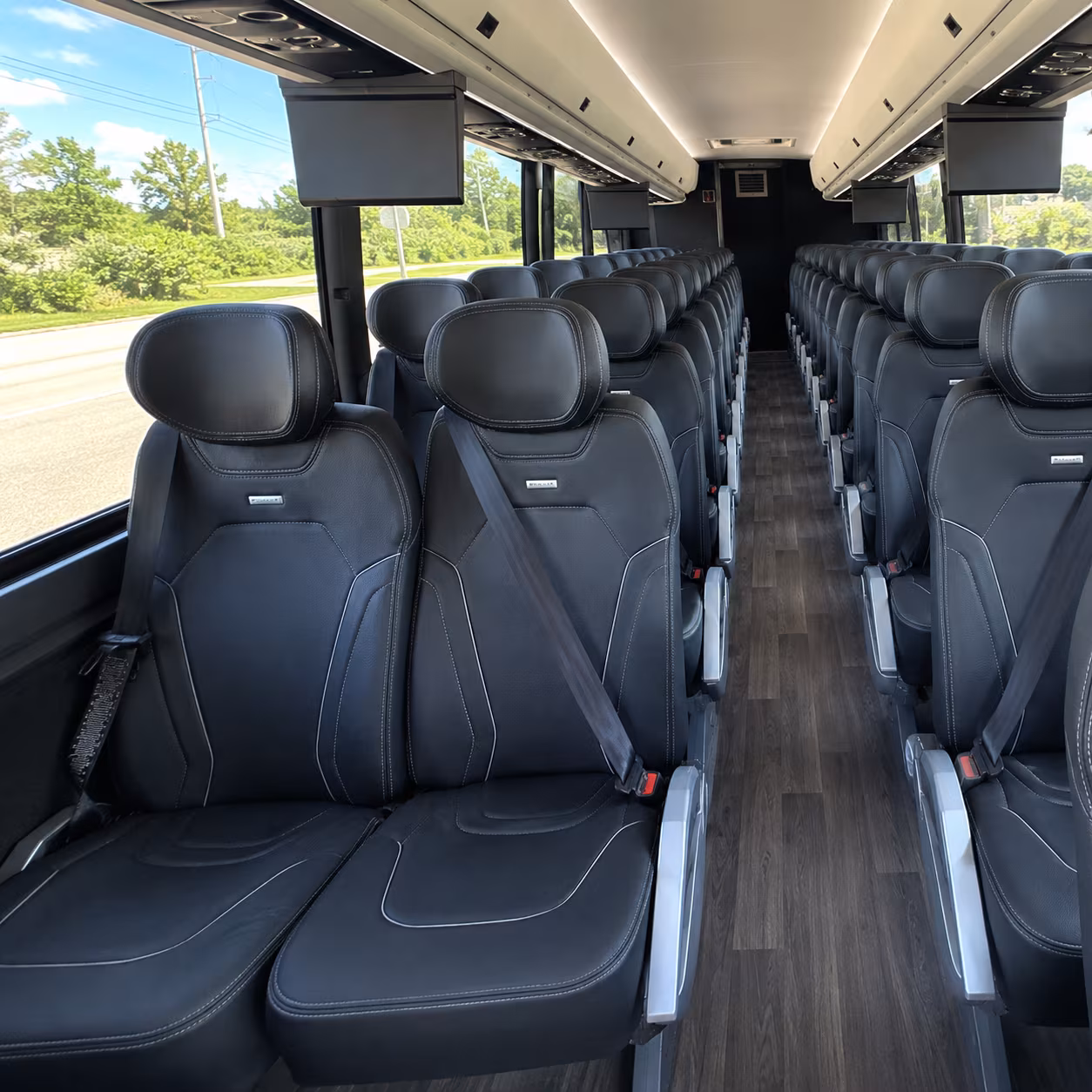 livermore charter bus interior