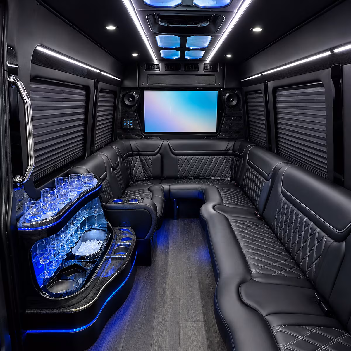 livermore party bus inside