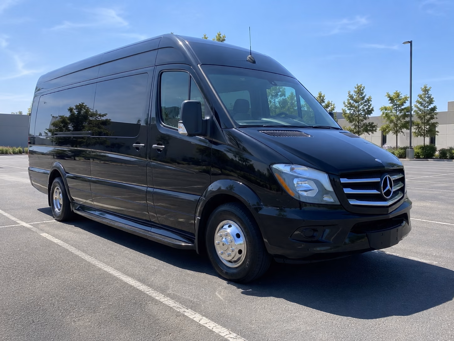 livermore sprinter van with driver